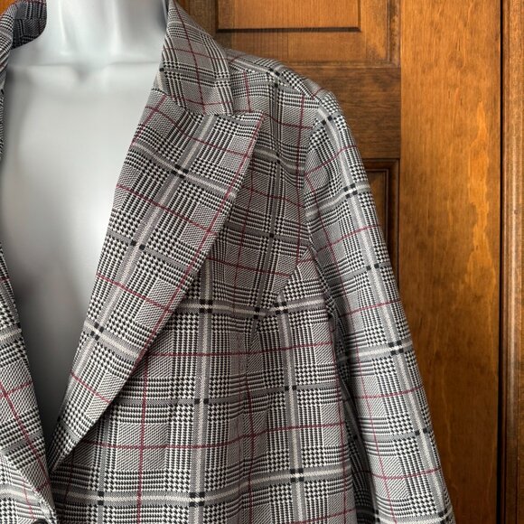 NWT DG2 by Diane Gilman Glenn Plaid Jacket Size 1X - Picture 6 of 12